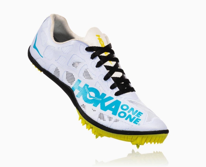 Hoka Piggsko Salg - HOKA ONE ONE Rocket MD Dame Hvite [NO-63UTWZ]